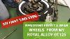 Removing Front U0026 Rear Wheels On A Royal Alloy For The First Time Ever