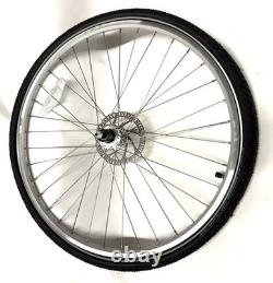 Road Bike Alloy Disc QR F+R Wheelset 700c HG 8-11s 135mm 100mm withTire and Tube
