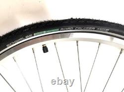 Road Bike Alloy Disc QR F+R Wheelset 700c HG 8-11s 135mm 100mm withTire and Tube