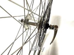 Road Bike Alloy Disc QR F+R Wheelset 700c HG 8-11s 135mm 100mm withTire and Tube