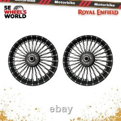 Royal Enfield Classic 350 Alloy Wheel Rim 18 & 19 inch front & Rear 26 Spokes
