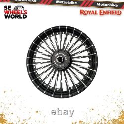 Royal Enfield Classic 350 Alloy Wheel Rim 18 & 19 inch front & Rear 26 Spokes