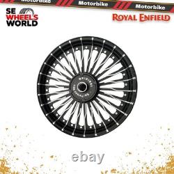 Royal Enfield Classic 350 Alloy Wheel Rim 18 & 19 inch front & Rear 26 Spokes