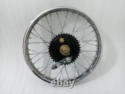 Royal Enfield Complete Front And Rear Half Width Wheel Assembly Fit For