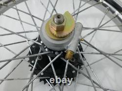 Royal Enfield Complete Front And Rear Half Width Wheel Assembly Fit For
