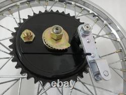 Royal Enfield Complete Front And Rear Half Width Wheel Assembly Fit For