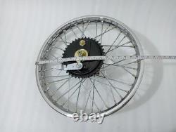 Royal Enfield Complete Front And Rear Half Width Wheel Assembly Fit For