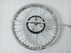 Royal Enfield Complete Front And Rear Half Width Wheel Assembly Fit For