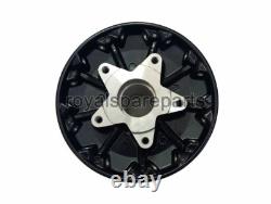 Royal Enfield GT & Interceptor 650 Front & Rear Wheel Hub Assembly Black