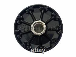 Royal Enfield GT & Interceptor 650 Front & Rear Wheel Hub Assembly Black