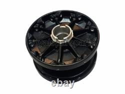 Royal Enfield GT & Interceptor 650 Front & Rear Wheel Hub Assembly Black