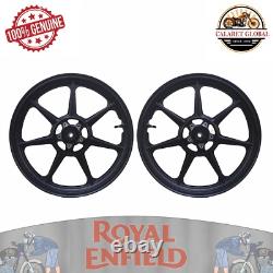 Royal enfield front & rear alloy wheel rim sub assy for interceptor 650 1 set