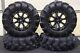 Rubicon 500 Irs 28 Cryptid Mud Atv Tire & 14 Hd4 Wheel Kit Irs1ca Made In USA
