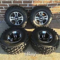 SET 4 YAMAHA RAPTOR 660R 700 MACHINED ITP SS112 Rims & Slasher Tires Wheels kit