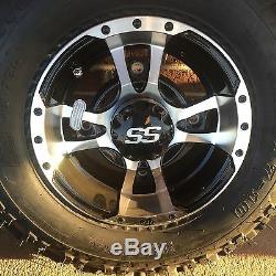 SET 4 YAMAHA RAPTOR 660R 700 MACHINED ITP SS112 Rims & Slasher Tires Wheels kit