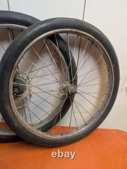 SOLEX 3800 FRONT REAR WHEEL Vintage Velosolex ATOM Hub Wheel Rim solex