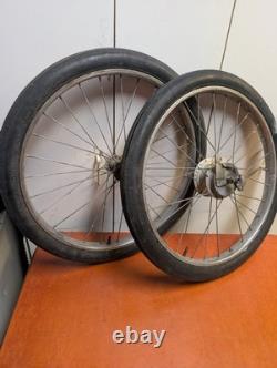 SOLEX 3800 FRONT REAR WHEEL Vintage Velosolex ATOM Hub Wheel Rim solex