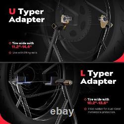 SPECSTAR Motorcycle Stands 882 Lbs Capacity Front Rear Wheels Lift Combo with