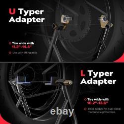 SPECSTAR Universal Motorcycle Stands, 882 Lbs Capacity Front Rear Wheels Lift