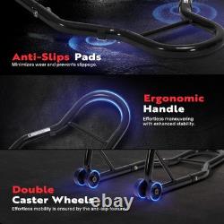 SPECSTAR Universal Motorcycle Stands, 882 Lbs Capacity Front Rear Wheels Lift