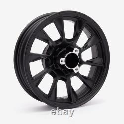 Scooter Rear Wheel Black (WHLR251) BNIB MOTORCYCLE FRONT SPOKE RIM BACK VALVE