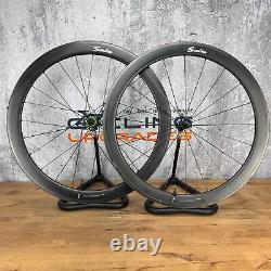 Scribe Aero 50 Carbon Rim Brake Tubeless Road Bike Wheelset 700c 1496g