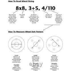 Sedona Front/Rear Chopper Machined Wheel A85M-47056-43S