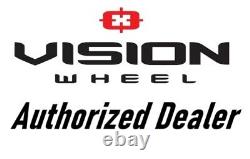 Set 4 16 Vision HD 181Z 2 Front 2 Rear Dually Chrome Wheels 16x6 8x6.5 Rims