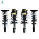 Set 4 Front-Rear Quick Complete Strut For 2005-2009 Buick Lacrosse with 16Wheels