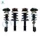 Set 4 Front-Rear Quick Complete Strut To 2005-2008 Buick Lacrosse with 17 Wheels