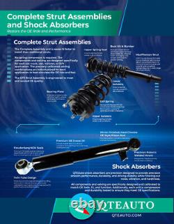 Set 4 Front-Rear Shock For 2008-2016 Ford F-350 Super Duty with Single Rear Wheels