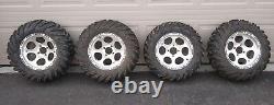 Set Front & Rear Terra Cross Rt Radial Tires & Wheels 26x11r-14 26x9r-14 4/110