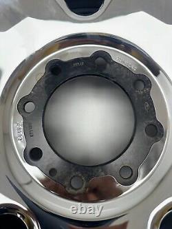 Set Of 4 OEM 17 CHROME SKIN STEEL WHEEL RIMS F250 SD F350 2005-2009 17x7.5