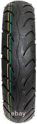 Set of 2 Universal 90/90-10 Motorcycle Tires for Scooters & Mopeds