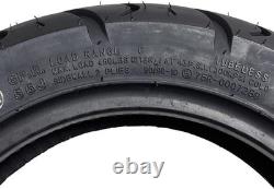 Set of 2 Universal 90/90-10 Motorcycle Tires for Scooters & Mopeds