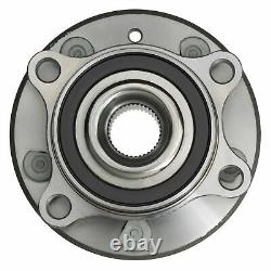 Set of 4 Front + Rear Wheel Bearing & Hub For 2011-2019 Ford Explorer with5 Lugs