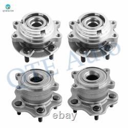 Set of 4 Front-Rear Wheel Hub Bearing Assembly For 2009-2013 Infiniti FX50