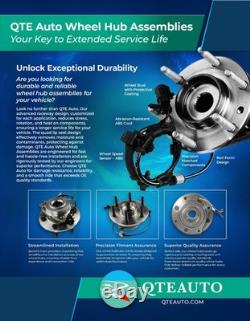 Set of 4 Front-Rear Wheel Hub Bearing Assembly For 2012-2024 Tesla Model S