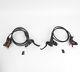 Shimano 4 Piston Mismatched Brake Set MT-520 / Deore 6100 Front & Rear Disc