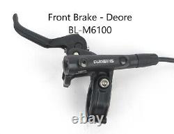 Shimano 4 Piston Mismatched Brake Set MT-520 / Deore 6100 Front & Rear Disc
