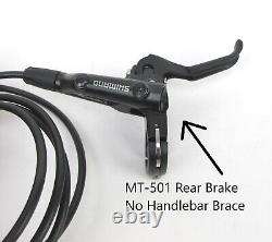 Shimano 4 Piston Mismatched Brake Set MT-520 / Deore 6100 Front & Rear Disc