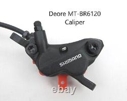 Shimano 4 Piston Mismatched Brake Set MT-520 / Deore 6100 Front & Rear Disc