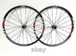 Shimano MT55 26 MTB Wheelset CL Disc Brake Wheels 15mm Front QR Rear Black 897