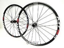 Shimano MT55 26 MTB Wheelset CL Disc Brake Wheels 15mm Front QR Rear Black 897