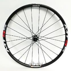 Shimano MT55 26 MTB Wheelset CL Disc Brake Wheels 15mm Front QR Rear Black 897