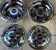 Sierra 3500HD 17 Stainless Steel Dually Wheel Simulator Set for 2011Current