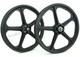 Skyway BMX 20 Tuff Wheels BLACK retro NEW wheelset sealed bearings 3/8 axles