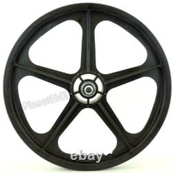 Skyway BMX 20 Tuff Wheels BLACK retro NEW wheelset sealed bearings 3/8 axles