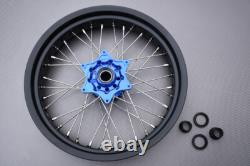 Spoked Supermoto Front+ Rear Wheels Rims For HUSQVARNA TE 250 TE250 2015 17/17