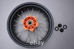 Spoked Supermoto Front + Rear Wheels Rims HUSQVARNA FE 450 2024-X 17/17
